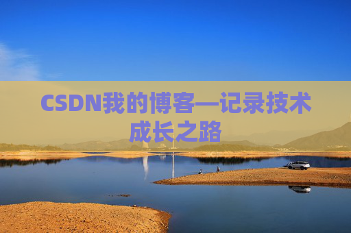 CSDN我的博客—记录技术成长之路